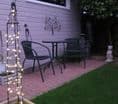 LED  String Chain Lights with 100 Micro LEDs  10mtr length  Plus TIMER for  OUTDOORS